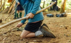 Keen Big Kids' Targhee Sport Vent Shoe | Magnet/Scarlet Ibis 11 Keen Big Kids' Targhee Sport Vent Shoe | Magnet/Scarlet Ibis -Keen BigKidsTargheeSportLifestylePDPDoublewide