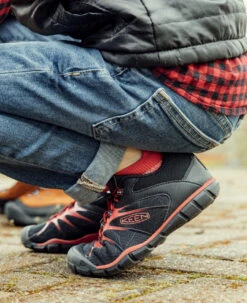 Keen Big Kids' Chandler 2 CNX Sneaker | Black/Red Carpet -Keen KidsChandler2Lifestyle3 8bf7100b 01c0 4def 875a 86427c7fde6d