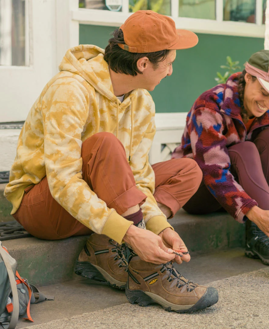 Keen Men's Targhee II Waterproof Mid Wide | Canteen/Dark Olive 6 Keen Men's Targhee II Waterproof Mid Wide | Canteen/Dark Olive - Image 6