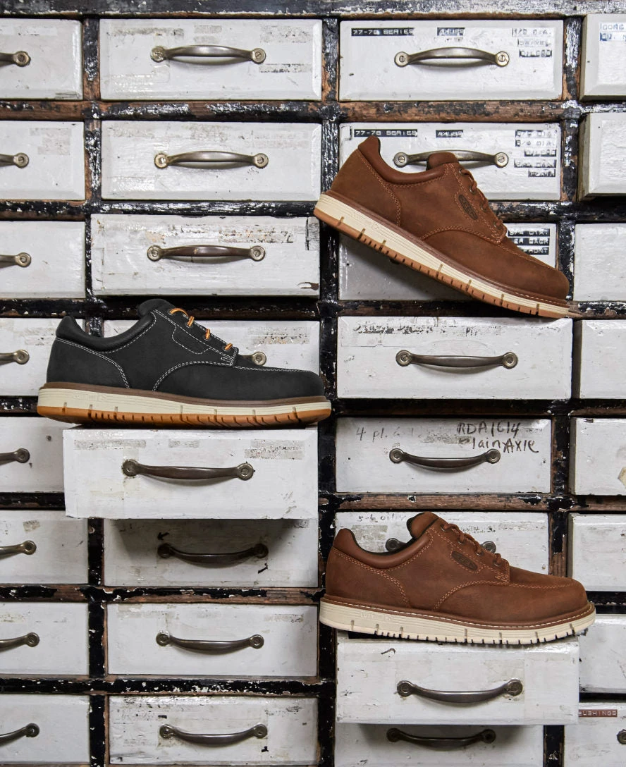 Keen Men's San Jose Oxford (Soft Toe) | Gingerbread/Off White 6 Keen Men's San Jose Oxford (Soft Toe) | Gingerbread/Off White - Image 6