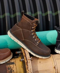 Keen Men's San Jose 6" Boot (Soft Toe) | Coffee Bean/Star White 17 Keen Men's San Jose 6" Boot (Soft Toe) | Coffee Bean/Star White -Keen SDD 496 PDP SanJose 1027119 Right Image