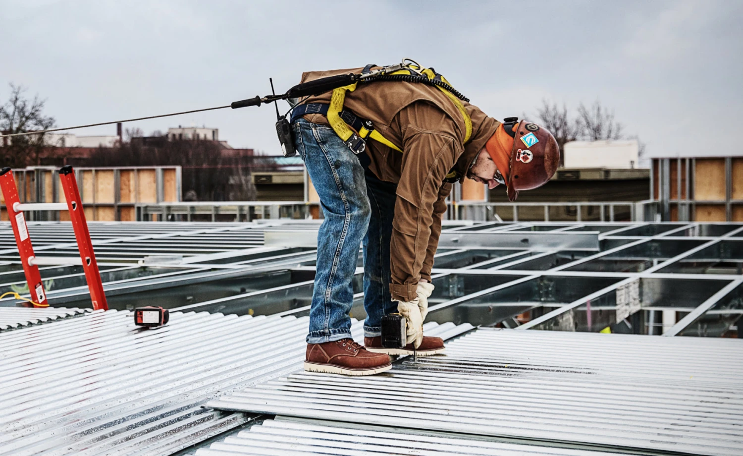 Keen Men's San Jose 6" Boot (Soft Toe) | Coffee Bean/Star White 7 Keen Men's San Jose 6" Boot (Soft Toe) | Coffee Bean/Star White - Image 7