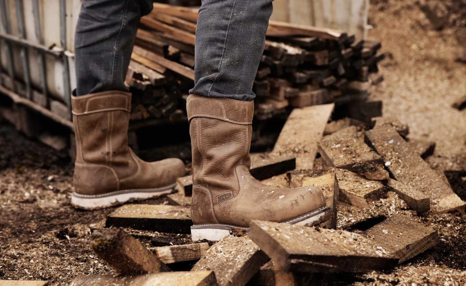 Keen Men's Cincinnati Wellington (Carbon-Fiber Toe) | Belgian/Sandshell 5 Keen Men's Cincinnati Wellington (Carbon-Fiber Toe) | Belgian/Sandshell - Image 5