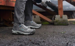 Keen Women's Reno KBF Waterproof Mid (Carbon-Fiber Toe) | Magnet/Ipanema -Keen SDD 506 PDP Reno 1027104 Top Image