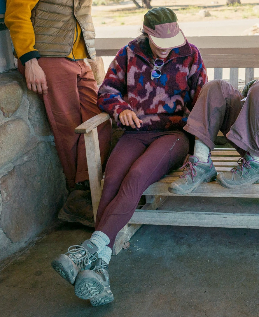 Keen Women's Targhee III Waterproof Mid | Weiss/Boysenberry 6 Keen Women's Targhee III Waterproof Mid | Weiss/Boysenberry - Image 6