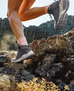 Keen Women's NXIS EVO Waterproof Boot | Black/Blue Glass -Keen WNXISEVOMidLifestylePDPSingleLeft