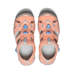 Keen Big Kids' Seacamp II CNX | Papaya Punch/Marina -Keen a45ca6742fe7133c20cf561ad181a183198e02f1
