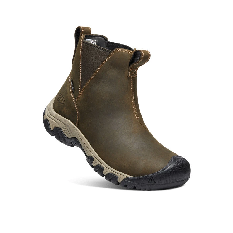 Keen Women's Greta Waterproof Chelsea | Olive/Timberwolf 3 Keen Women's Greta Waterproof Chelsea | Olive/Timberwolf - Image 3