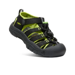 Keen Little Kids' Newport H2 | Black/Lime Green -Keen a6b1dd59931d7fdcffe0c8128575cba84361289b
