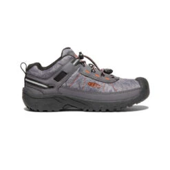 Keen Big Kids' Targhee Sport Vent Shoe | Magnet/Scarlet Ibis