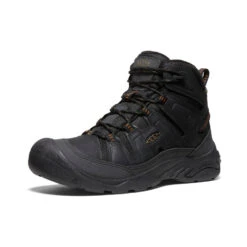 Keen Men's Circadia Waterproof Boot | Black/Curry -Keen bcf9cd7973cfb1da4b9c8fe5cc889f5a39a7bb12