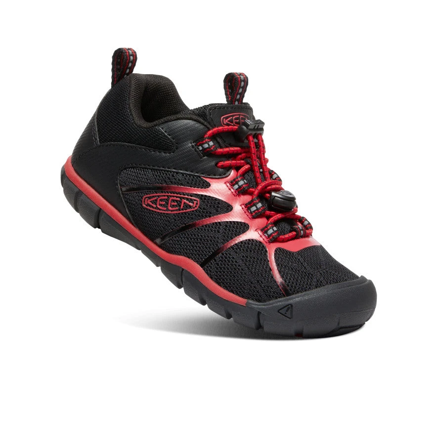 Keen Little Kids' Chandler 2 CNX Sneaker | Black/Red Carpet 3 Keen Little Kids' Chandler 2 CNX Sneaker | Black/Red Carpet - Image 3