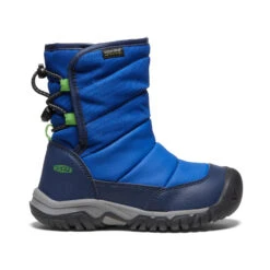 Keen Little Kids' Puffrider Waterproof Winter Boot | Naval Academy/Surf