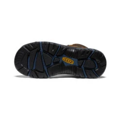 Keen Men's Braddock AL Waterproof Mid (Steel Toe) | Bison/Ensign Blue -Keen c0d4e41211d5950356da3b3dc55e75904a126b3d