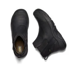 Keen Men's Revel IV Waterproof Chelsea | Black/Black -Keen d0849e8a9fb5b183f51009bdaadfe4533fd1f59d