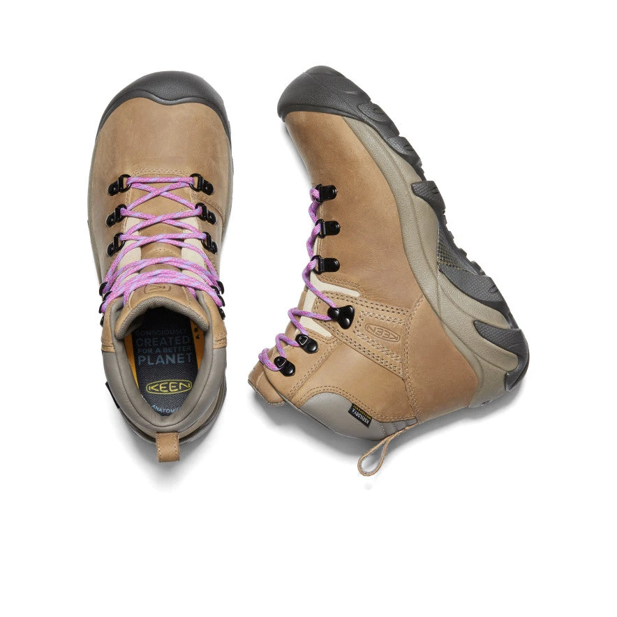 Keen Women's Pyrenees Waterproof Hiking Boot | Safari/English Lavender 5 Keen Women's Pyrenees Waterproof Hiking Boot | Safari/English Lavender - Image 5