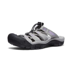 Keen Women's Newport Slide | Drizzle/English Lavender -Keen d5df5129f8d9a1a23afea8ba0b95d6f032ead69a