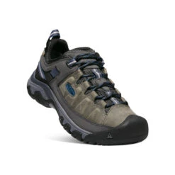 Keen Men's Targhee III Waterproof | Steel Grey/Captain's Blue -Keen dc738adb45f94efcb174fa550cd53c9edf092eae
