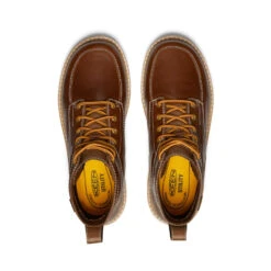 Keen Men's San Jose 6" Waterproof Boot (Soft Toe) | Tortoise Shell/Star White -Keen e0e15d988fce3e24561072d46a8f9528451b51c2