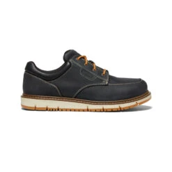 Keen Men's San Jose Oxford (Aluminum Toe) | Black/Off White