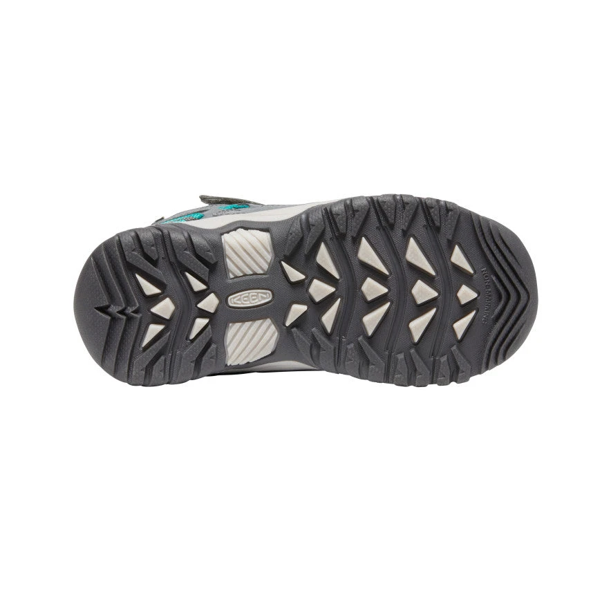 Keen Little Kids' Targhee Waterproof Boot | Steel Grey/Porcelain 5 Keen Little Kids' Targhee Waterproof Boot | Steel Grey/Porcelain - Image 5