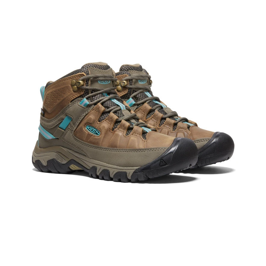 Keen Women's Targhee III Waterproof Mid | Toasted Coconut/Porcelain 2 Keen Women's Targhee III Waterproof Mid | Toasted Coconut/Porcelain - Image 2