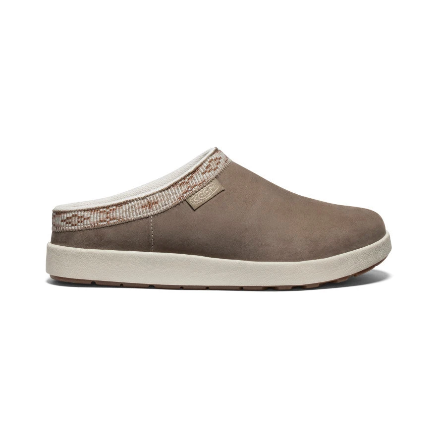 Keen Women's Elle Suede Mule | Brindle/Birch 1 Keen Women's Elle Suede Mule | Brindle/Birch
