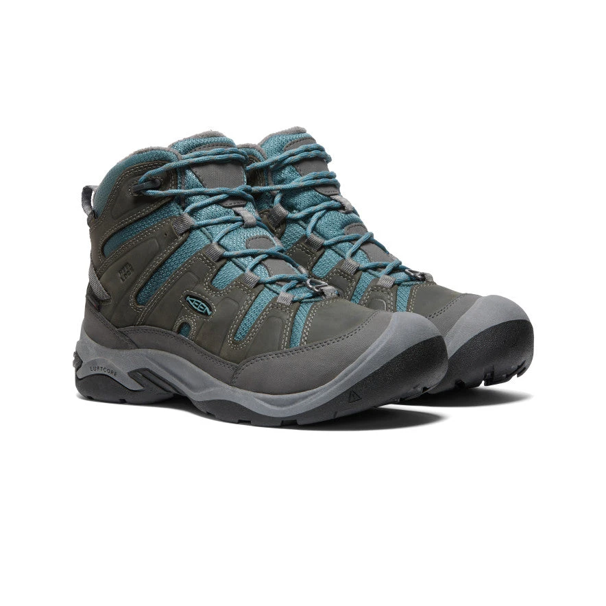 Keen Women's Circadia Polar Waterproof Boot | Steel Grey/North Atlantic 2 Keen Women's Circadia Polar Waterproof Boot | Steel Grey/North Atlantic - Image 2