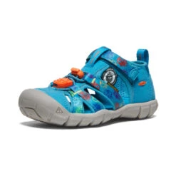 Keen Little Kids' Seacamp II CNX X Smokey Bear | Smokey Bear/Fjord Blue 9 Keen Little Kids' Seacamp II CNX X Smokey Bear | Smokey Bear/Fjord Blue -Keen fc79a296cb0f2c679702712ecf2835e32f9c05c5