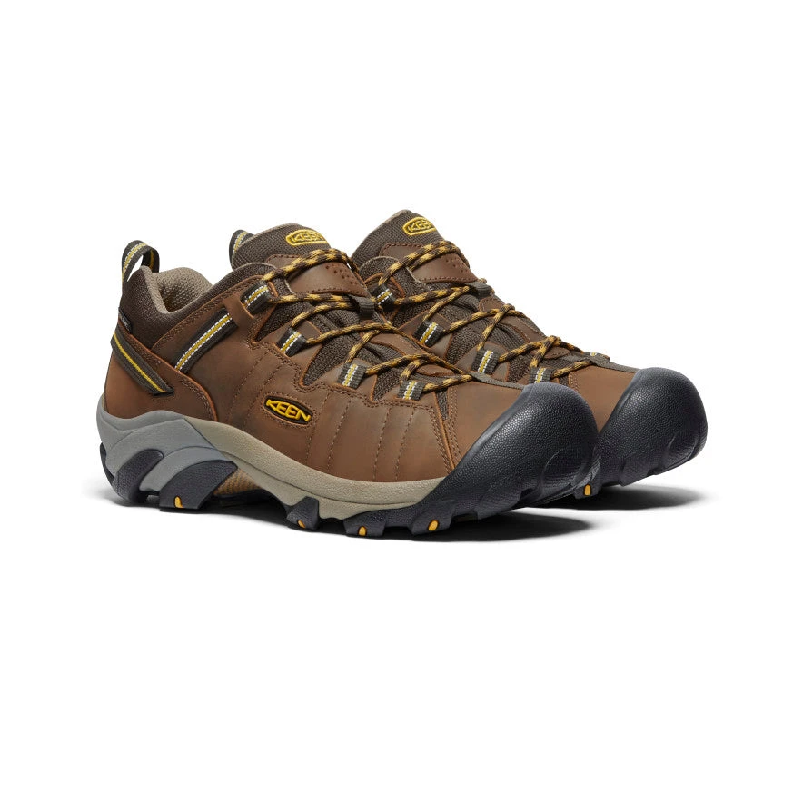 Keen Men's Targhee II Waterproof Wide | Cascade Brown/Golden Yellow 2 Keen Men's Targhee II Waterproof Wide | Cascade Brown/Golden Yellow - Image 2